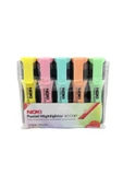 Noki Pastel Fosforlu Kalem 5'li Pvc 9000p5pvc - 3