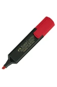 Faber Castell Fosforlu Kalem Renk Çeşitleri Kırmızı - 1