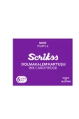 Scrikss Scrıkss Dolmakalem Kartusu Mor 6 Lı thumbnail 1