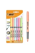Bic Marking Highlighter Grip Pastel 6'lı Blister thumbnail 1