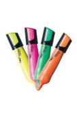 Bic Flat Highlighter Marking Fosforlu Kalem 4 Lü Set thumbnail 1