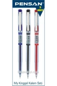 Pensan My King 0.5 Mm Jel Kalem Seti 3 Adet - 1