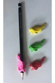 Eylül Kolay Kalem Tutma Aparatı Balık 4 Lü Set Ve 1 Adet Kurşun Kalem Bş.k - 1