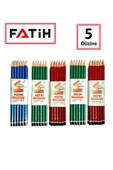 Fatih Mercanlı Kurşun Kalem 12'li Paket 5 Düzine ( 60 Adet ) - 1
