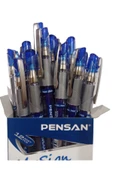 Pensan Mavi Imza Kalemi 12 Adet - 1