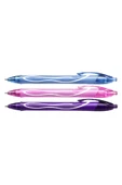 Bic Gelocity Hızlı Kuruyan Jel Kalem 0,7mm - Fashion Colors (Turkuaz-Pembe-Mor) - 1