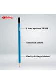 Rotring Mercanlı Kurşun Kalem 12 li + Rotring Kırmızı Kopya Kalemi 12 li - 4