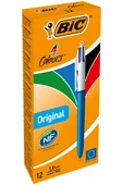 Bic 4 Renk Medium Tükenmez Kalem 12'li Kutu Paket thumbnail 1