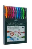 Faber Castell 1425 Iğne Uçlu 10 Renk Tükenmez Kalem Seti thumbnail 2