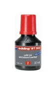 Edding Mürekkep 30 ml Kırmızı 2 Li tkm - 1