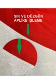 Raşel kumaş 300x450 Cm Türk Bayrağı Alpaka - 3