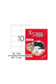 BK ETİKET Tw-2610 Ebat 105 X 57 Mm Lazer Etiket A4 Sayfada 10 Etiket - 1