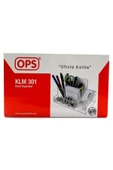 Ops Masaüstü Organizer Bantlıklı Kalemlik Klm-301 Şeffaf thumbnail 2