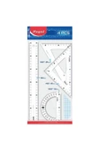 Maped 242830 Start Maxı 30 Cm Cetvel Seti 4'lü - 1
