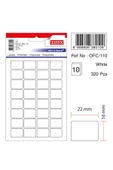 Tanex Beyaz Etiket Ölçü : 22×16 Mm Ofc-110 - 1