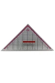 Artus Tedarik Geoderik Üçgen Cetvel Gemici Cetveli Tekstil Cetveli Modelist Cetveli 32 cm - 2