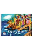 Tokaç Telli Çek Kopart Resim Defteri 25x15 cm 15 Yaprak - 1