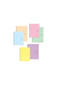 KESKİN COLOR A5 72 Yp. Kareli Pp. Kp. Spiralli Pastel Show Defter - 1