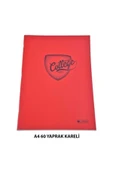 3 Çınar Çınar Pvc Kapaklı A4 Kareli Defter 60 Yaprak - 1