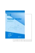 GÜRMAT A4 Teknik Resim Defteri Dik 40 Yaprak Antetli A-4 Teknik Resim Defteri 1 Adet - 1