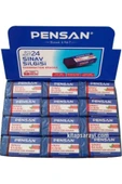 Pensan Sınav Silgisi Mavi 24'lü Paket Yumuşak Iz Bırakmaz - 1