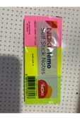 Noki Yapışkanlı Not Kağıdı 38x51 mm 100 Yaprak x 3 Adet Karışık Neon 3 Lü 12005N - 2
