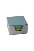 Livart Pastel Renkli Kağıt Küp Bloknot 8 X 8 Cm - 1