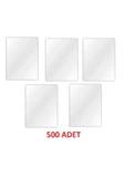 MEKAFİX A-4 Pvc Cilt Kapağı 160 Micron Şeffaf 500 'lü Paket - 1