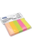Mas 3665 Yapışkanlı Not Kağıdı Ayraç 15x50 Neon 100 Sy 5 Renk - 1