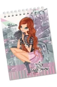 Gıpta Winx Spiralli 40 Yaprak A7 Ebat Mini Bloknot - 1