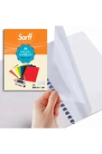 SARFF Pvc A4 Buzlu Şeffaf Cilt Kapağı 100'lü Paket - 5