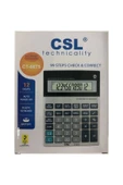 Caslo Ct-8875 12 Hane Hesap Makinesi Metal Yüzey - 1