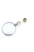 inox Yoyo Yaka Kartlığı Yuvarlak 1 Adet Renk Seçenekli(Mavi-Siyah-Kırmızı-Beyaz) - 1