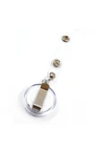 inox Yoyo Yaka Kartlığı Yuvarlak 1 Adet Renk Seçenekli(Mavi-Siyah-Kırmızı-Beyaz) - 3