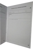 UYSAL Genel Kurul Toplantı Ve Müzakere Karar Defteri 40 Yaprak(80SYF) Numaralı 10 Lu Paket - 4