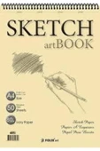 SKETCH BOOK Folıx Art Sketchbook Ivory Spiralli A4 Çizim Ve Eskiz Defter 50 Yaprak 90gr. - 1