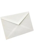 Asil Doğan Mektup Zarfı 110 Gr 11.4 Cm X 16.2 Cm 100'lü Paket - 1