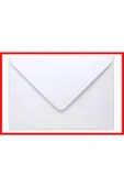 Umur Düğün Atkı Zarfı, Mektup Zarfı,para Zarfı,beyaz 1.hamur Davetiye Zarfı 114x162mm (3 PAKET) 300 Adet thumbnail 2