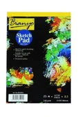 Bianyo Sketch Pad Eskiz Defteri Siyah A5 25 Yaprak 140 Gr - 1