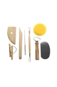 CRAFT HOBİ Seramik Başlangıç Seti 8 Parça - 1