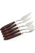 SENİNDÜŞLERİN - Resim Spatula Seti, Metal Spatula 5'li (painting Knife) - 1