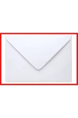 Umur Düğün Atkı Zarfı,mektup Zarfı, Para Zarfı, Beyaz 1. Hamur Davetiye Zarfı 114x162mm(1 PAKET) 100 Adet thumbnail 2