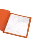 Rich Imitasyon Yaprak Varak Gümüş 16x16 cm - 25 Yaprak - 3