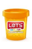 Lets TEK RENK OYUN HAMURU NEON TURUNCU 150 GR / L8 thumbnail 2