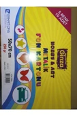 Ginza 50x70 Cm Karışık 5 Renk 10 Adet Metalik Fon Kartonu Aynalı 1 Paket - 2