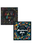 Ema Kitap Renklerin Aşkı & Aşk Ile Boya Büyüklere Boyama Kitabı Seti 2 Kitap & Evde Kal, Renkli Kal - 1
