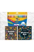 Bic Mandala Büyükler Için Boyama Seti - 2 Kitap Ve 24 Keçeli Kalem B.s - 3