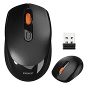Everest SMW-87 USB Siyah 2.4Ghz 1600DPI Kablosuz Mouse - 1