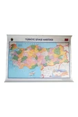 Öykü Haritacılık Türkiye Siyasi Ve Fiziki Haritası 50x70 Cm Çift Taraflı - 4