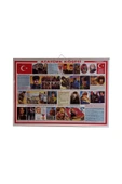 AND Atatürk Köşesi Levhası 70x100 Cm Askılı Ve Çıtalı - 1